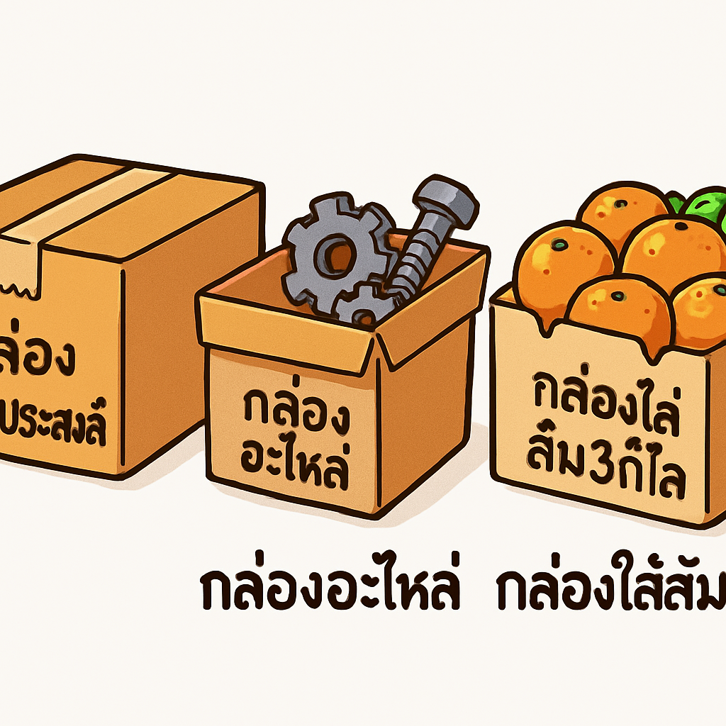 กล่องใส่ส้ม 3 กิโล – ทางเลือกสำหรับเกษตรกรไทยสู่ตลาดพรีเมียม