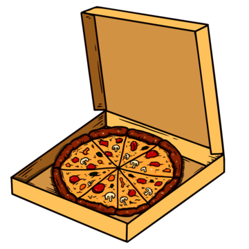 “กล่องใส่พิซซ่ากล่องPizzaกล่องพิซซ่า8นิ้ว”